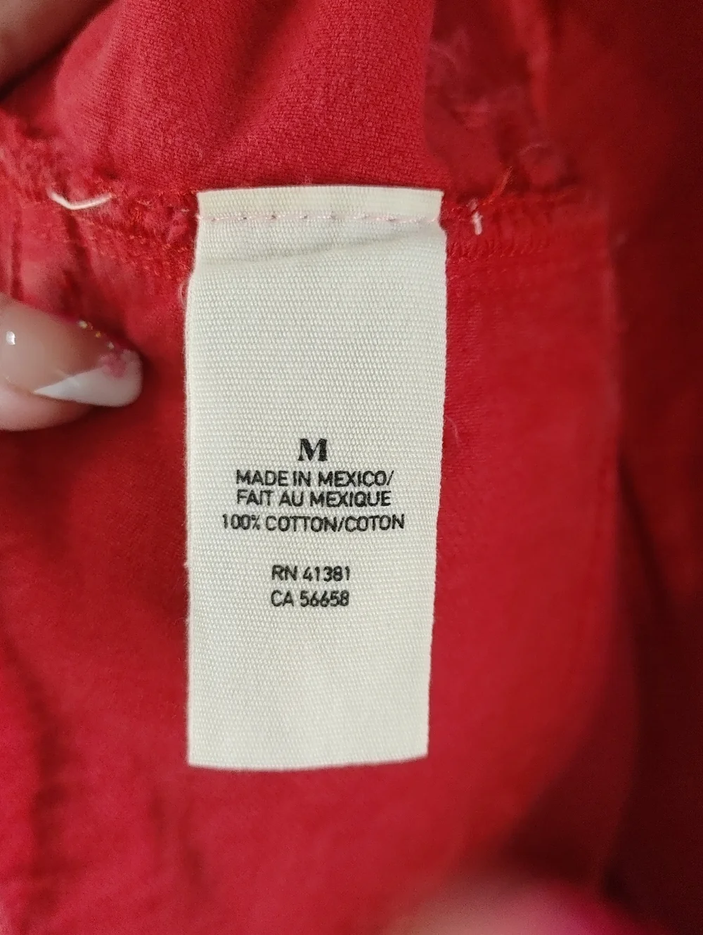 Denim & Supply Ralph Lauren Red Distressed Denim Vest Sleeveless Medium M - Picture 6 of 15
